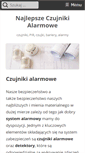 Mobile Screenshot of czujniki-alarmowe.pl